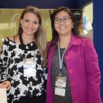 Cinthia Marques, do MTur, e Renata Sakamoto, de Foz do Iguaçu