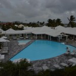 Vista da piscina