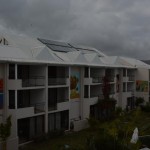 Vista do hotel
