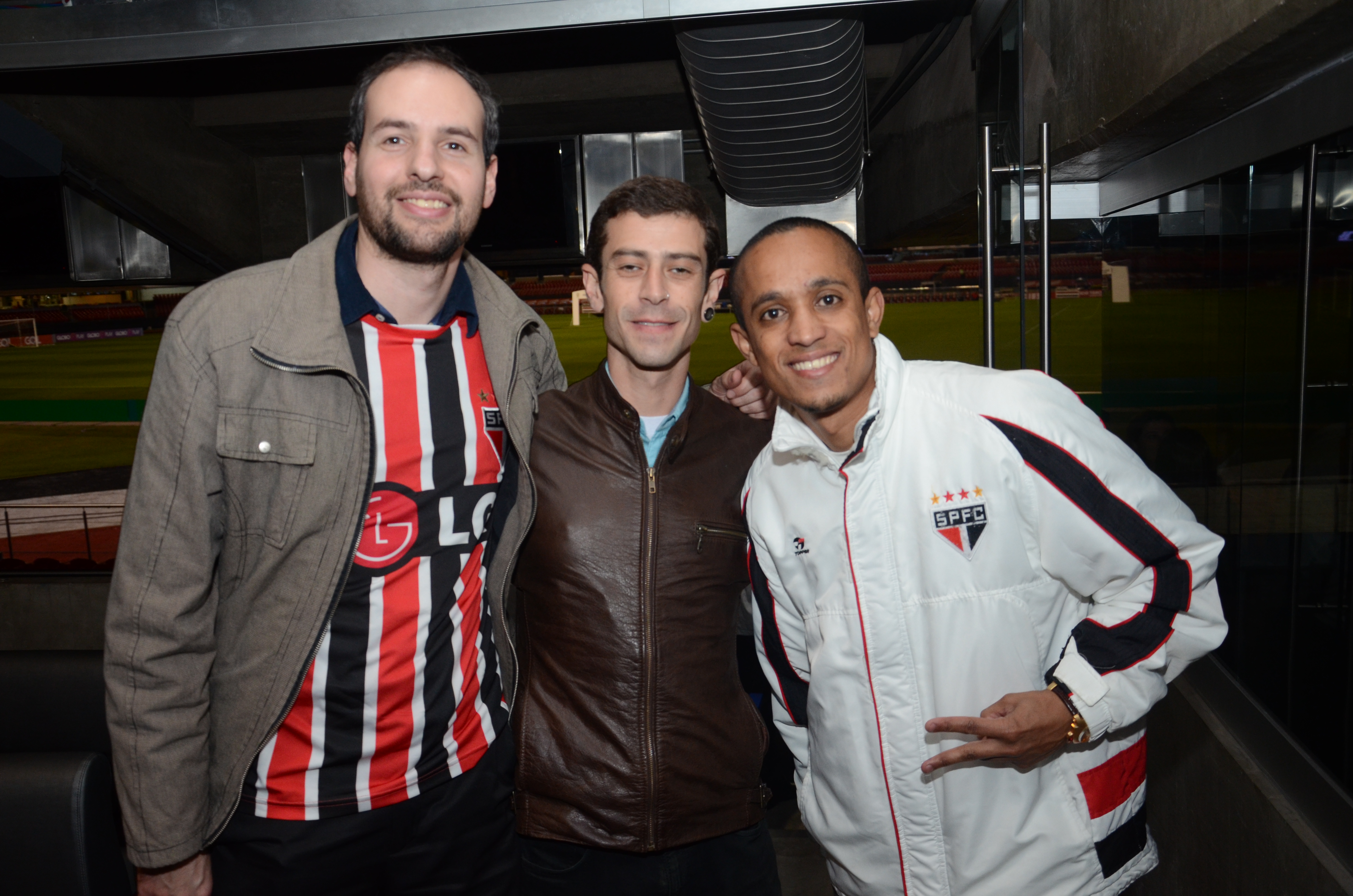 Daniel Salles, Luiz Cristofanelli, e Plinio Fernandes, da CVC Daniel Salles, Luiz Cristofanelli, e Plinio Fernandes, da CVC