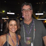 Danielle Roman, da Interamerican, e José Zuquim, da Ambiental