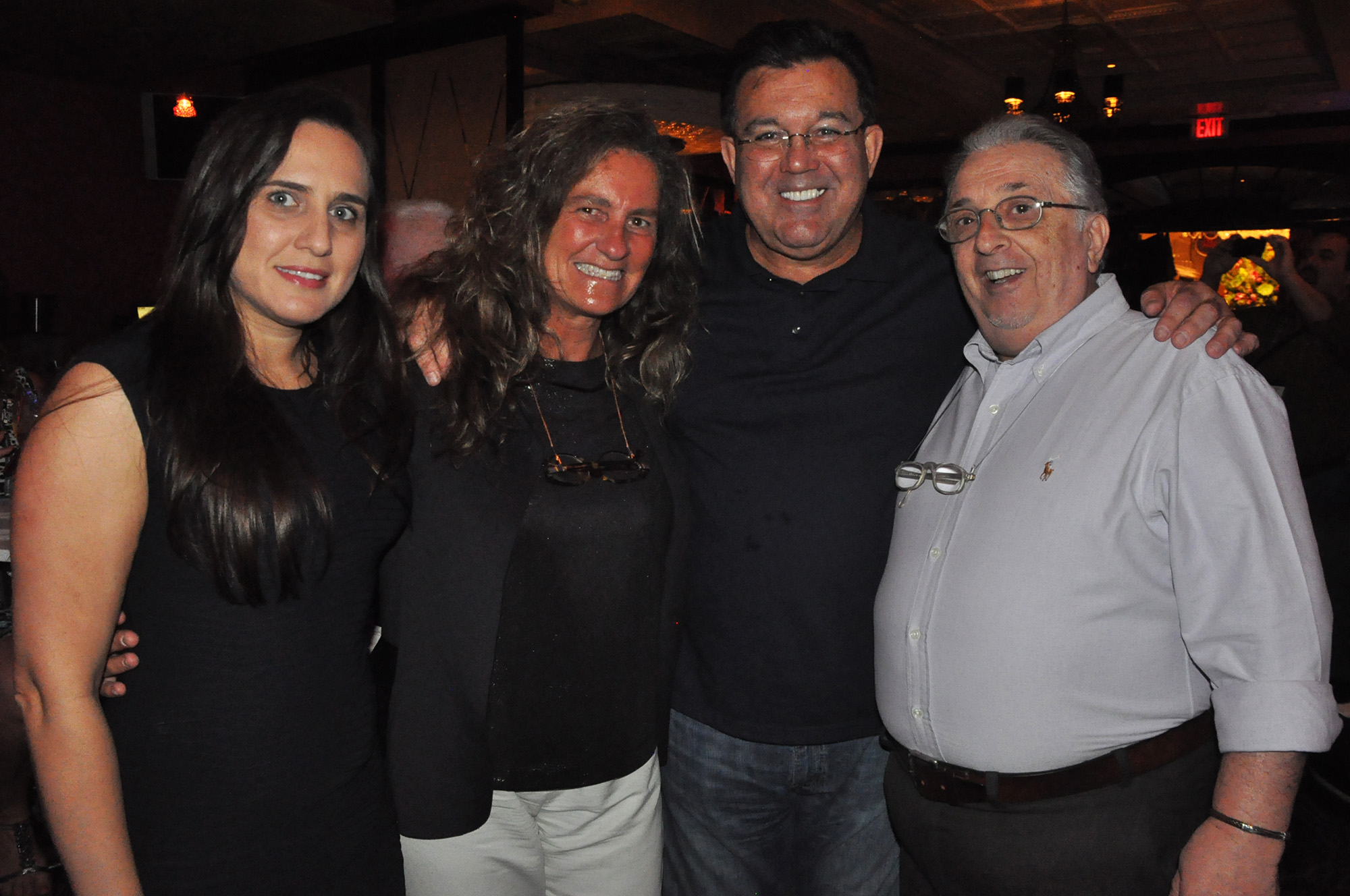 Elisabete Leonardo, da Trend, Mari Masgrau, do M&E, Jay Santos, da Trend, e Leslie Benveniste, de Tampa Bay