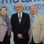 Emma Gonzalez, da Termatalia, Marcio Favilla, da OMT, e Alejandro Rubín, da Termatalia