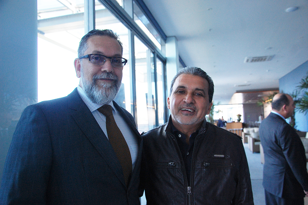 Francisco Guarisa e Mario Carvalho da GJP homônimo de Mario Carvalho da Tap