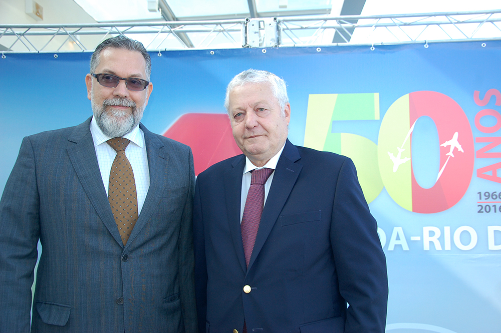 Francisco Guarisa e Mario Carvalho, da Tap