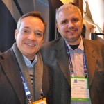 Gerson Morales, do Club Med, e Marcello Baranowsky, da EBS