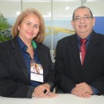 Gisleide Silva e  José Castilho, da Emsetur