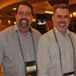 Guilherme Campos, da CVC, e Allan Collen, da Insight Colorado Tourism Office