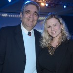 Guilherme Laurino, da Itaipu Binacional, e Thailana Frizzo, do Grupo Cassinotur