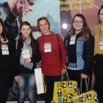 Jessica Villasanti, do Recanto Cataratas, Marize Guimarães, da Irati Viagens, Josiane Farias, da First Viagens, Gabriella Justus, da Bac Viagens, e Francielle Naiara, do Recanto Cataratas