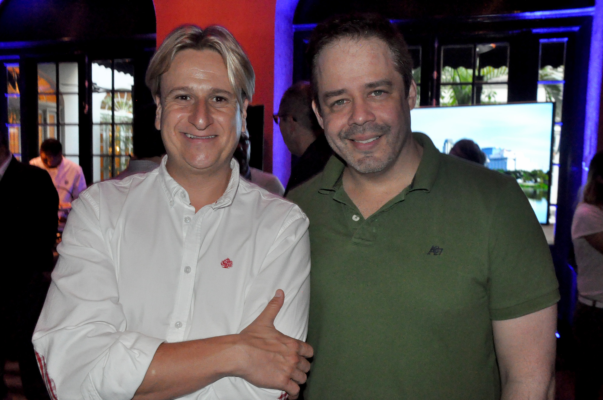 Juan Llompart, do Jumbo Tours, e Javier Vidal, da Pegasus