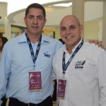 Kleber Lage, da Taipe Viagens, e Guto Jones, da Setur Porto Seguro