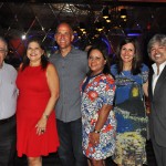 Leslie Benveniste, Ana Fernandez, Rob Price, Marisol Berrios, Andrea Gabel e Santiago Corrada, de Tampa Bay e St. Pete Clearwater