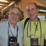 Leslie Benveniste, de Tampa Bay, e José Madeira, do New Orleans CVB