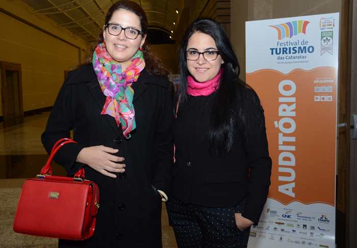 Lorena Amarilla, da Lleva Viajes, e Liliana Flores, da Imbuya