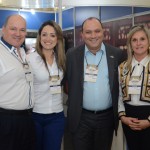 Luis Calle, Juliana Molina, Alberto Cestrone, e Belita Teixeira, do Infinity Blue