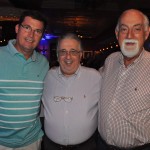 Luiz Moura, Leslie Benveniste e Leonel Rossi