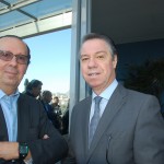 Luiz Rocha e o subsecretario de Turismo do RJ, Luiz Carlos Velloso