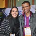 Maira Shrott e Antonio Pereira, do Expo Dom Pedro
