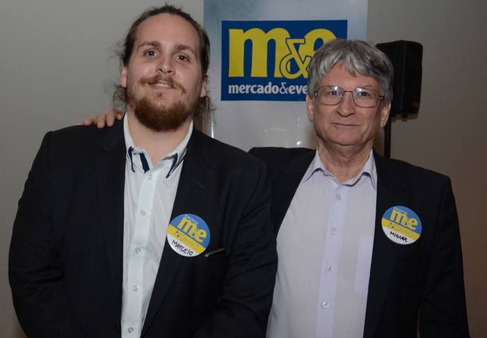 Marcelo e Miguel Andrade, da Transmundi Marcelo e Miguel Andrade, da Transmundi
