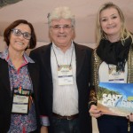 Marilene Machado, Eduardo Simon e Juliana Ghizzo, da Santur