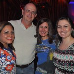 Marisol Berrios, de Tampa Bay, Oswaldo Freitas, da JTB, Andrea Gabel, de St. Pete, Melissa Rosa, da JTB