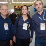 Mauricio Loureiro, do Hotel Amais, Shimeni Roman e Ricardo Nielsen, da Trend Operadora