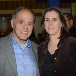 Maurício Bernardino, da Guest Hotelaria, e Andreia Vechi, da Central de Eventos