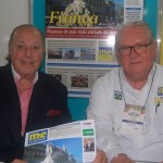 Michelão, da Fenactur, e Roy Taylor, do M&E