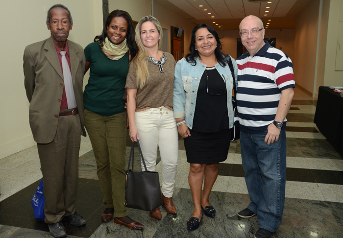 Osiris de Paula, Lucia Helena, da LHC, Viviane Soares, da Doing, Margot Moreira, da MM Eventur, Eduardo Ozelim. da Point Travel Osiris de Paula, Lucia Helena, da LHC, Viviane Soares, da Doing, Margot Moreira, da MM Eventur, Eduardo Ozelim. da Point Travel