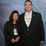 Paola Gomez e René Contreras, da República Dominicana