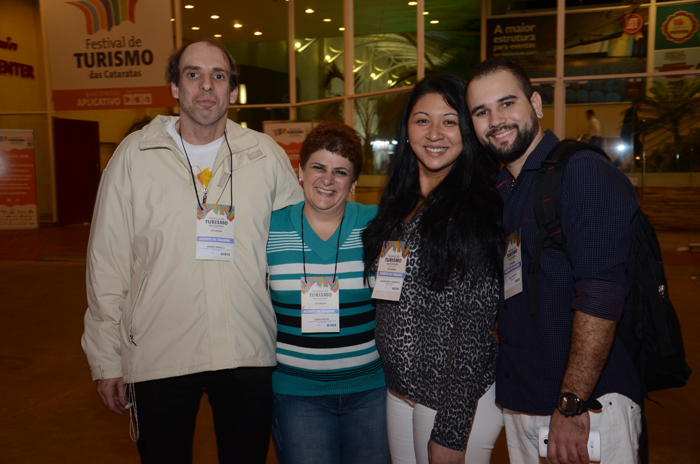 Pedro Miracca, da P.A.M Turismo, Nadia Hayek, da NH Viagens, Alessandra Yamamoto e Seba Do Capo, da Shistur Viagens Pedro Miracca, da P.A.M Turismo, Nadia Hayek, da NH Viagens, Alessandra Yamamoto e Seba Do Capo, da Shistur Viagens