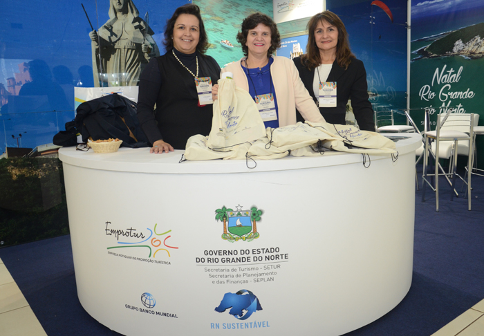 Samira Samara, da Aram Hotéis, Ana Maria da Costa e Ana Rita Salgado, da Emprotur Samira Samara, da Aram Hotéis, Ana Maria da Costa e Ana Rita Salgado, da Emprotur