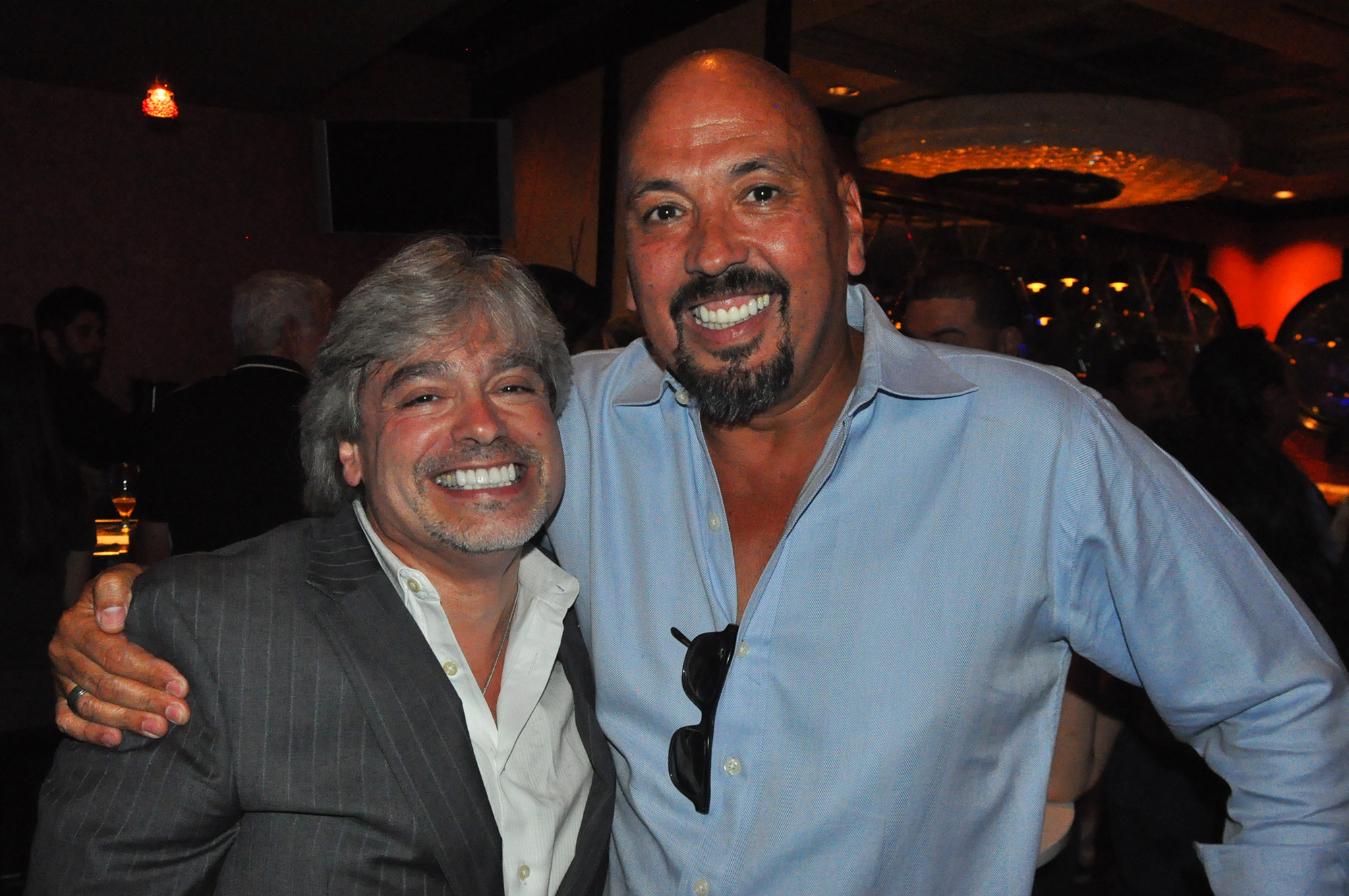 Santiago Corrada, CEO do Visit Tampa Bay, e Alfredo Gonzalez, do Visit Florida