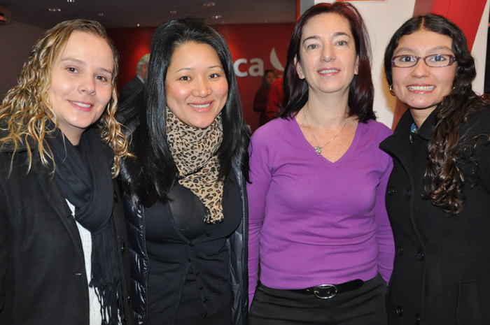 Tatiana Milat, da 55destinos, Sayuri Takano, da Alltravel, Renata Galvão, da Geômade, e Giselle Silva, da Trend Tatiana Milat, da 55destinos, Sayuri Takano, da Alltravel, Renata Galvão, da Geômade, e Giselle Silva, da Trend