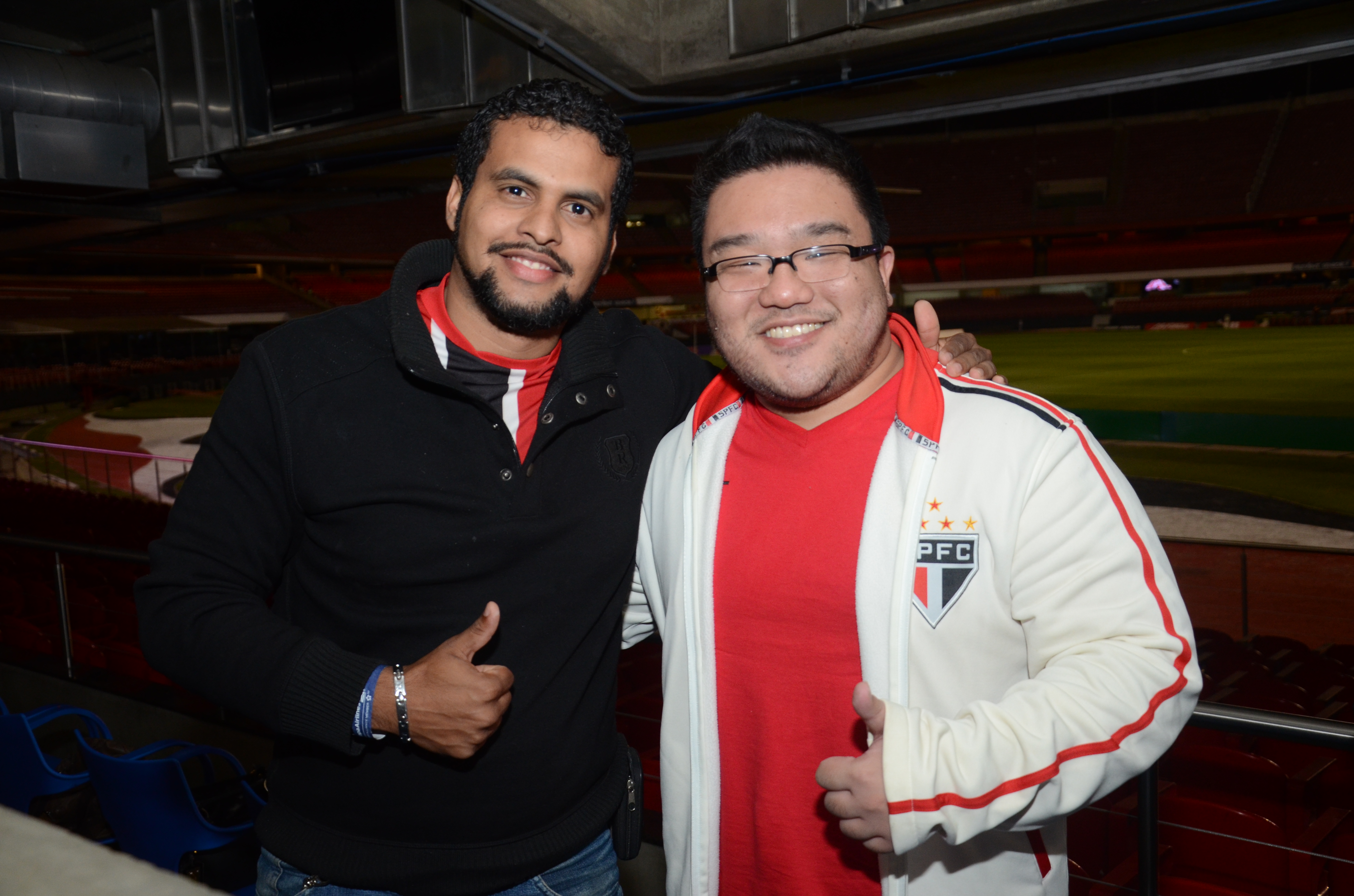 Tiago Silva e Denis Yoshio, da CVC Tiago Silva e Denis Yoshio, da CVC