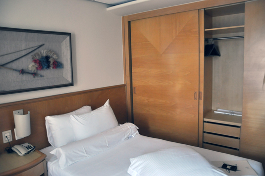 Uma das cabines do Grand Amazon