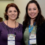 Valéria Mariotti, da Paraná Turismo, e Amanda Fagundes, do Sebrae Paraná