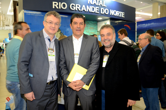 Vitor Tioqueta, do Sebrae PR, Vinicius Lages, do Sebrae, e Antônio Valdir, do Sebrae DF Vitor Tioqueta, do Sebrae PR, Vinicius Lages, do Sebrae, e Antônio Valdir, do Sebrae DF