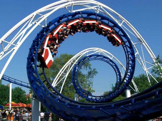 23 - Cedar Point Amusement Park, em Sandusky, Ohio
