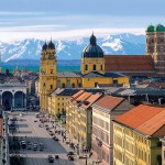 Foto panorâmica de Munique