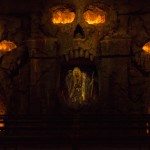 O cenário do Parque foi tematizado de acordo com o filme King Kong  Foto: divulgação