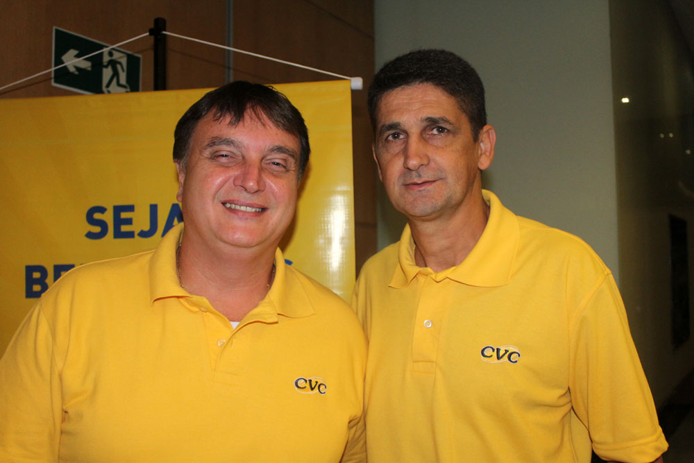 Alexandre Dias e Robson Tosta, da CVC