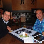 André Almeida, da RCA, com Erik Arellanos, do Dallas CVB