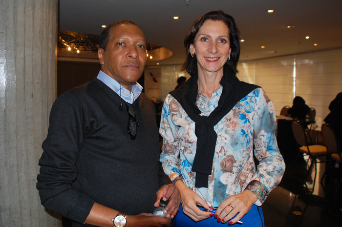 Antonio dos Santos e Ildete Prado, consultores de turismo
