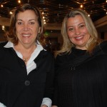 Carmen Peres, da Via Conexão, e Elisabeth Natotschiev, da Chiev Travel