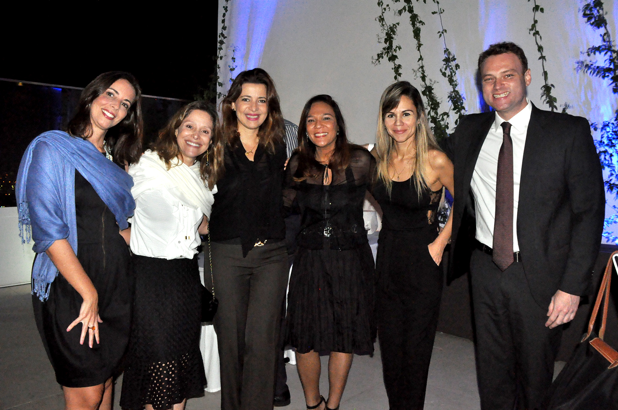 Carolina Romaneli, Alicia Perez, Liz Lira, Liciane Ferreira, Tatiane Ramos e David Constancio, da Accor Hotels