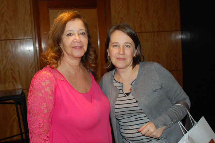 Célia Fajtlowicz, da Terra Mater, e Ana Paula Simões, da Tourway