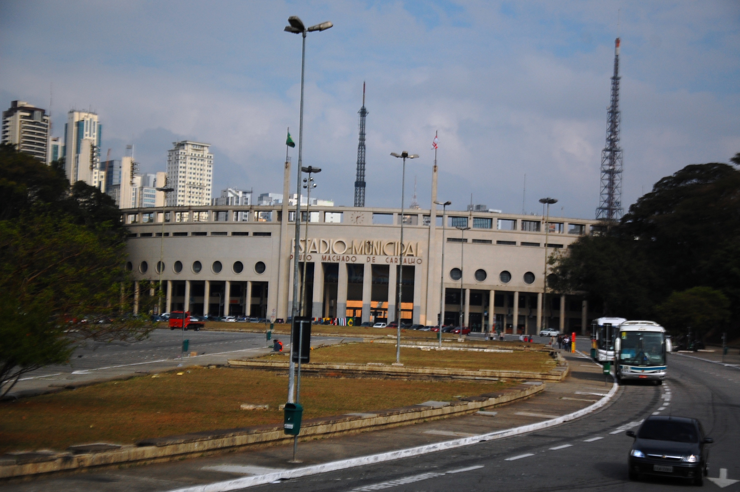 Estádio Municipal Paulo Machado de Carvalho, mais conhecido como Pacaembu Estádio Municipal Paulo Machado de Carvalho, mais conhecido como Pacaembu