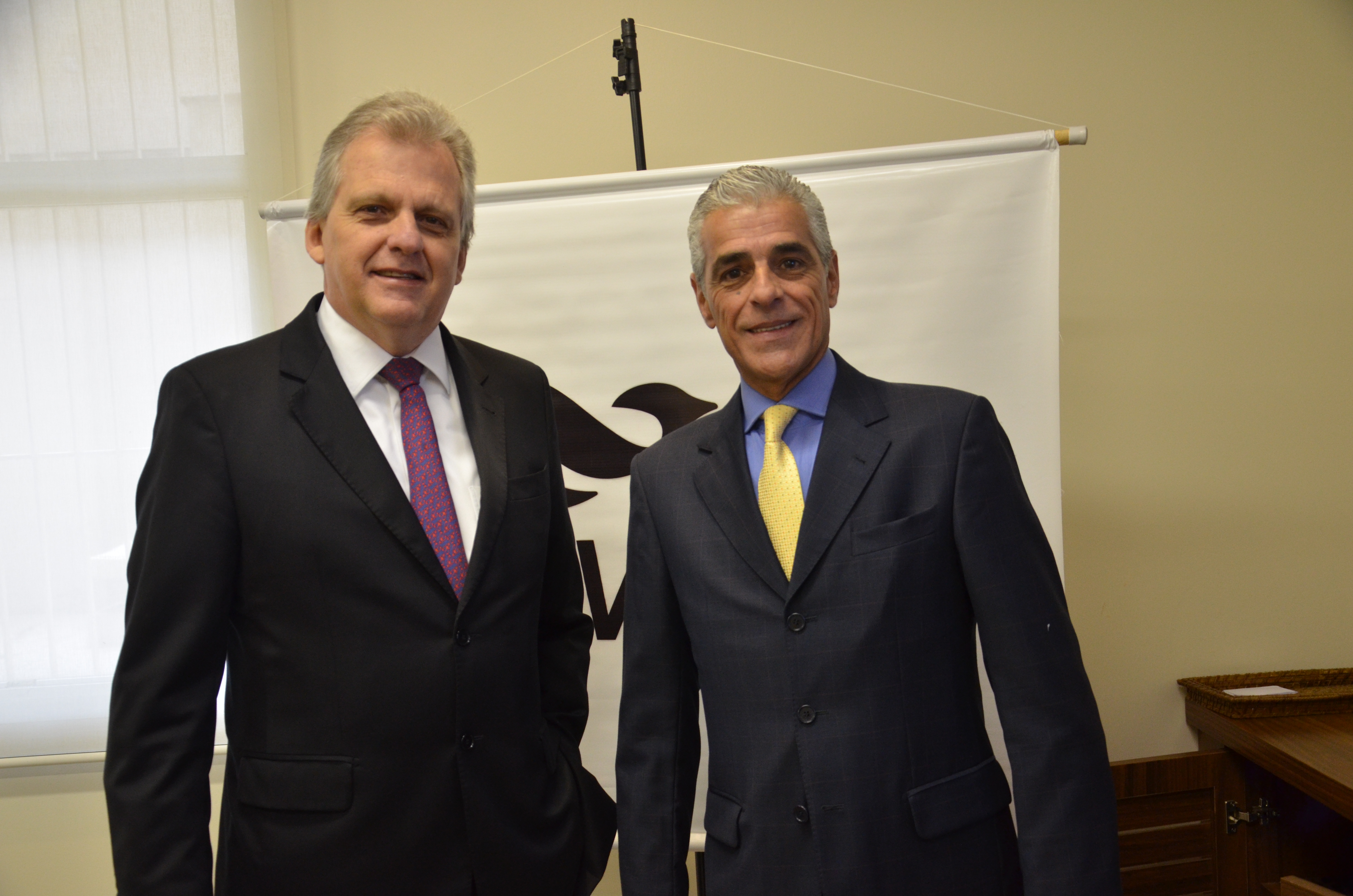 Edmar Bull e  Marcos Balsamão